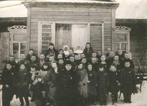 Вучні вязынскай школы. 1936 год